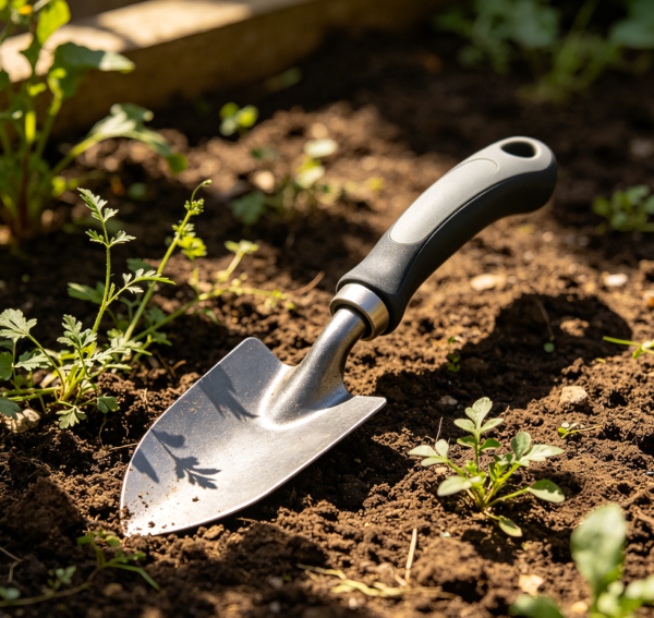 Ergonomic Gardening Weed Removal Shovel Tool